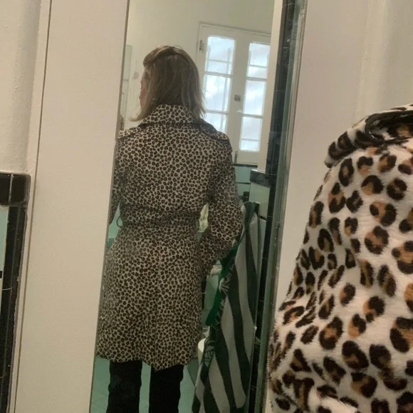 Michael Kors Collection Calf Hair Trench